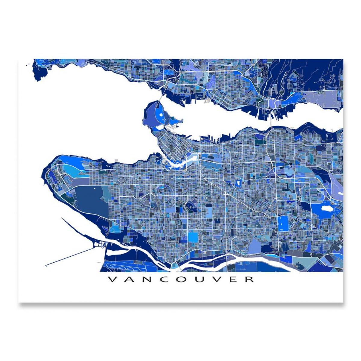 Карта Ванкувера искусства