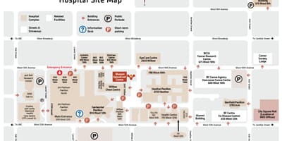 Больница Vgh карте